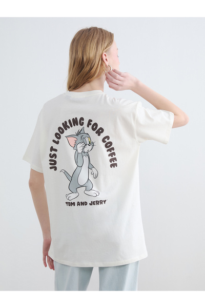 LC Waikiki Tricou de damă cu imprimeu Tom & Jerry