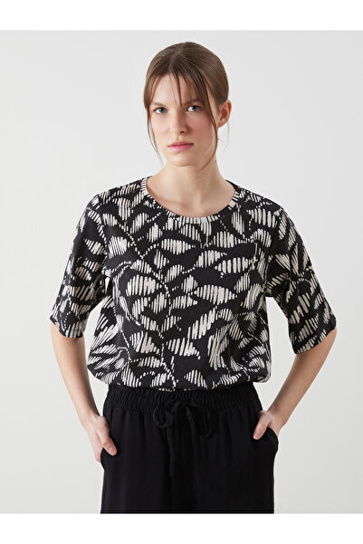 LC Waikiki Tricou pentru damă cu model cu gât crew