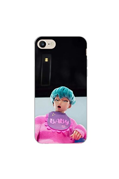OEM Husa compatibila cu Apple iPhone 7, iPhone 8, iPhone SE 2020 Silicon KPop...
