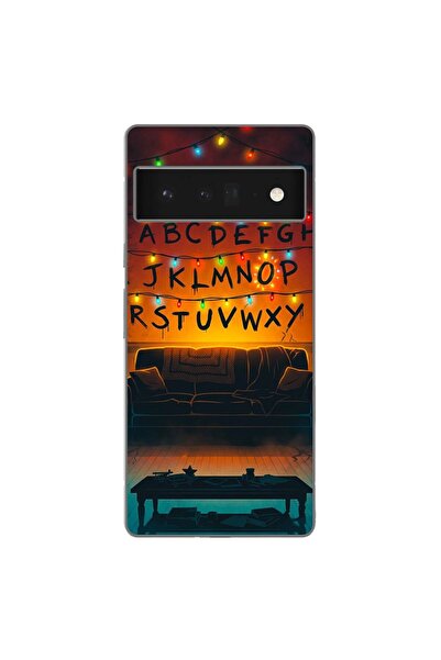 OEM Θήκη συμβατή με Google Pixel 6 Pro, από σιλικόνη gel TPU, με σχέδιο Stran...