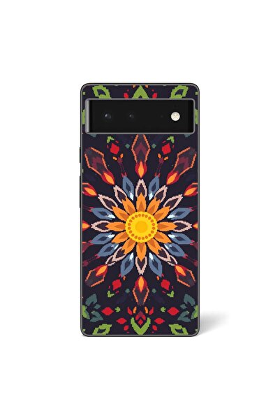 OEM Case compatible with Google Pixel 6 Silicone Gel Tpu Pattern Pixel Art Su...