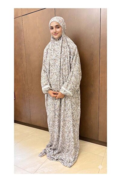 Generic One-Piece Islamic Prayer Dress for Women – Premium cotton with Attach...