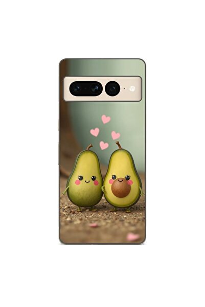 OEM Husa compatibila cu Google Pixel 8 Pro Silicon Gel Tpu Model Kawaii Avoca...