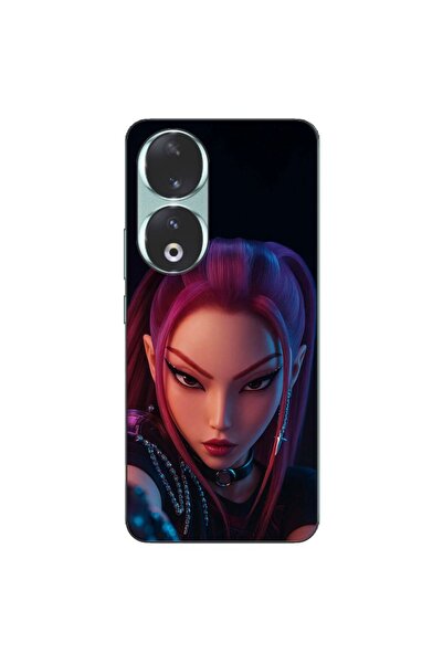 OEM Husa compatibila cu Honor 90 5G Silicon Gel Tpu Model KPop Demon Hunters ...