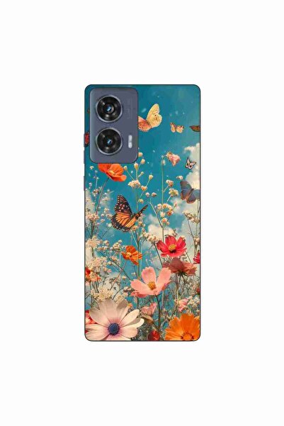 OEM Θήκη συμβατή με Motorola Edge 50 Fusion από σιλικόνη gel TPU με σχέδιο λο...