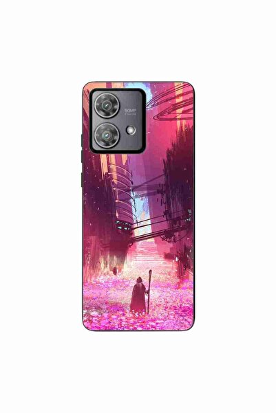 OEM Husa compatibila cu Motorola Edge 40 Neo Silicon Gel Tpu Model Fantasy Wi...