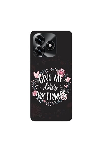 OEM Husa compatibila cu Honor X5c Plus Silicon Gel Tpu Model Mesaj Give Me Likes