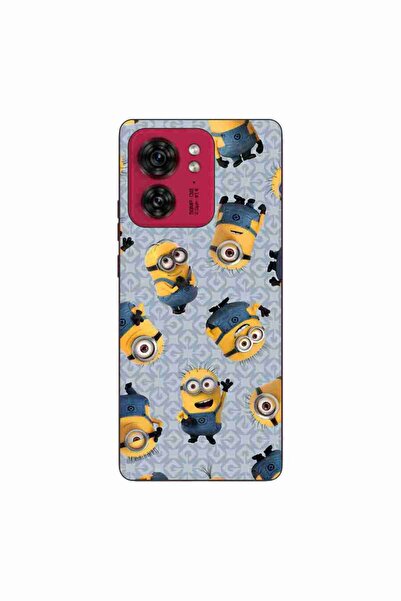 OEM Husa compatibila cu Motorola Edge 40 Silicon Gel Tpu Model Pattern Minioni