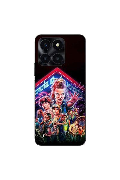 OEM Θήκη συμβατή με Honor X6a Σιλικόνης Gel TPU με σχέδιο Stranger Things Όλη...