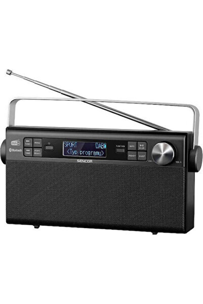 Sencor SRD 7800 Φορητό Ραδιόφωνο Μπαταρίας DAB+ Μαύρο
