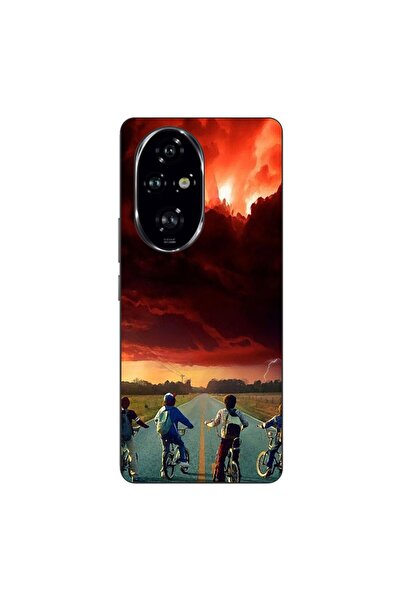 OEM Θήκη συμβατή με Honor 200 Pro Σιλικόνης Gel TPU Σχέδιο Stranger Things Re...