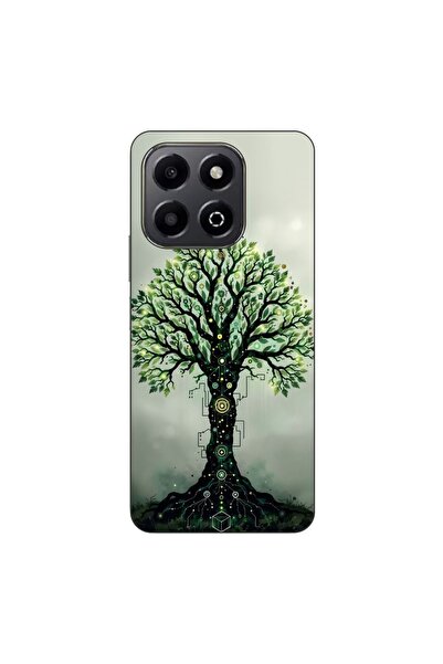 OEM Husa compatibila cu Honor X6b Silicon Gel Tpu Model Mystical Tree