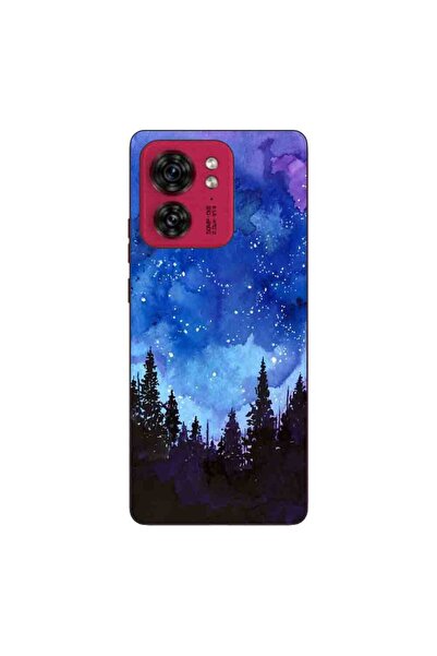 OEM Husa compatibila cu Motorola Edge 40 Silicon Gel Tpu Model Night Forest