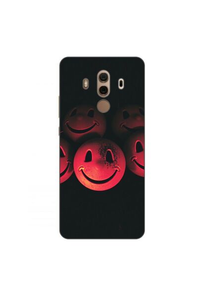 OEM Husa compatibila cu Huawei Mate 10 Pro Silicon Gel Tpu Model Grungy Smile...