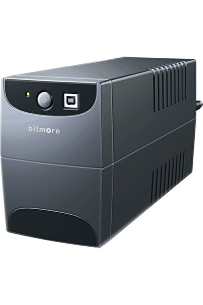 Other Bitmore U650 UPS Ενσύρματο 650VA 100W με 2 πρίζες ρεύματος Schuko