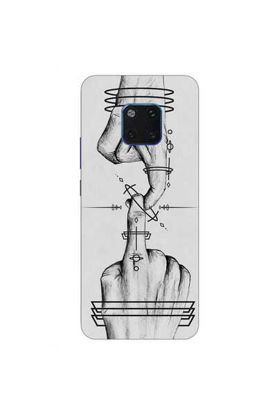 OEM Θήκη συμβατή με Huawei Mate 20 Pro Σιλικόνης Gel TPU Μοντέλο Universe Touch