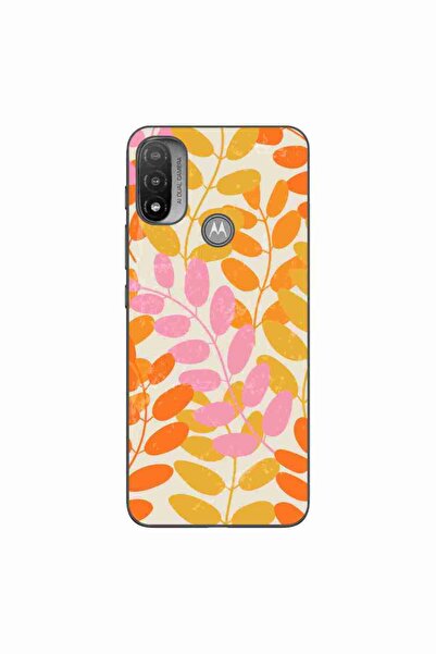 OEM Калъф, съвместим с Motorola Moto E20, силиконов гел TPU, с десен  "Летни ...