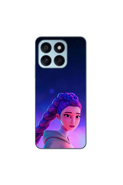 OEM Husa compatibila cu Honor X8b Silicon Gel Tpu Model KPop Demon Hunters Ru...
