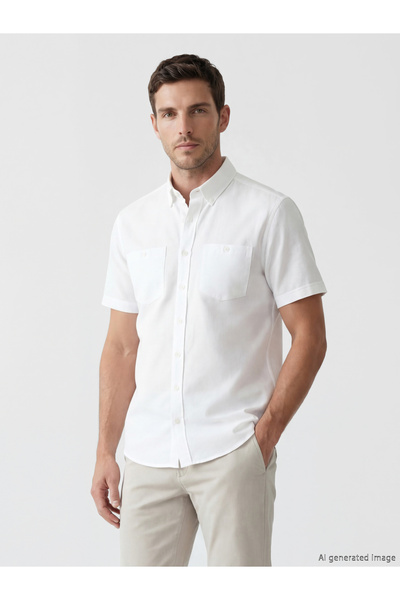 LC Waikiki Regular Fit Men's Textured Shirt