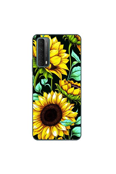 OEM Husa compatibila cu Huawei P Smart 2021 Silicon Gel Tpu Model Floarea Soa...