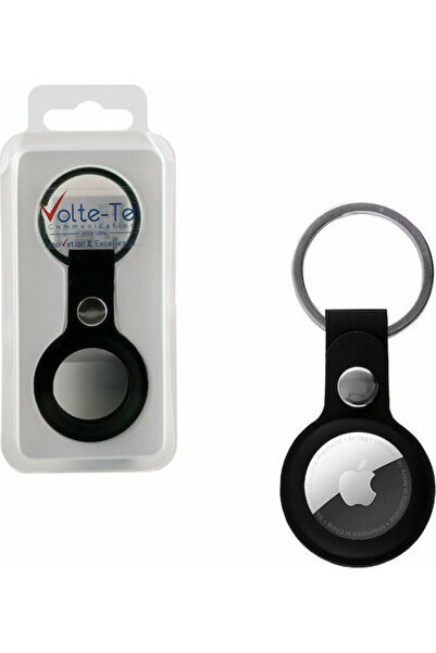 Other Θήκη σιλικόνης Volte-Tel για AirTag σε μαύρο χρώμα
