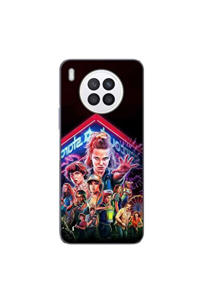OEM Θήκη συμβατή με Huawei Nova 8i, από σιλικόνη gel TPU, με σχέδιο Stranger ...