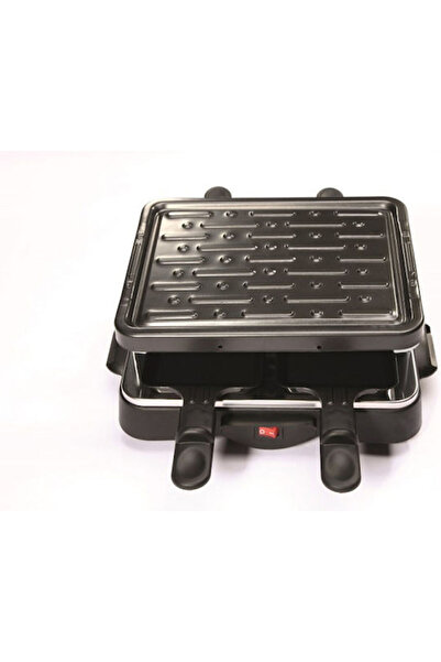 OEM Επιτραπέζια Ηλεκτρική Ψησταριά Ρακλέτα 500W με Καπάκι και Ρυθμιζόμενο Θερ...