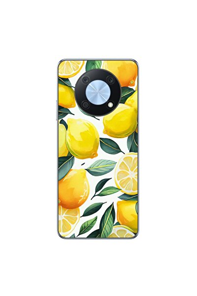 OEM Husa compatibila cu Huawei Nova Y90 Silicon Gel Tpu Model Lemons Pattern