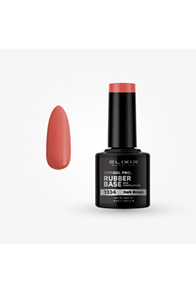 Elixir SEMIGEL RUBBER BASE 1334 DARK Brown 8ML