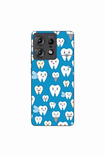 OEM Husa compatibila cu Motorola Edge 50 Pro Silicon Gel Tpu Model Dentist Pa...