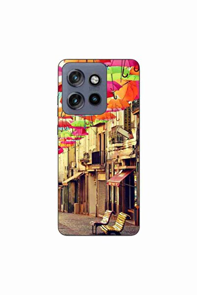 OEM Θήκη συμβατή με Motorola Edge 50 Neo από σιλικόνη gel TPU με σχέδιο πολύχ...