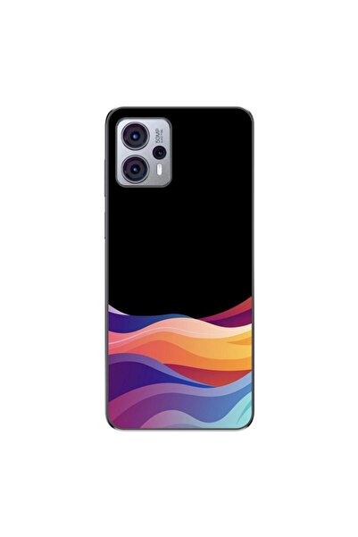 OEM Husa compatibila cu Motorola Moto G13 Silicon Gel Tpu Model Neon Waves