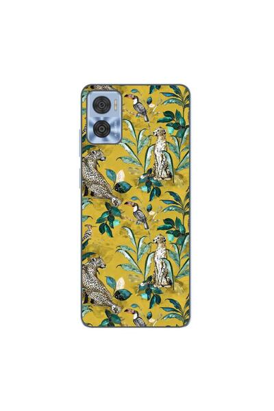 OEM Husa compatibila cu Motorola Moto E22, E22i Silicon Gel Tpu Model Yellow ...