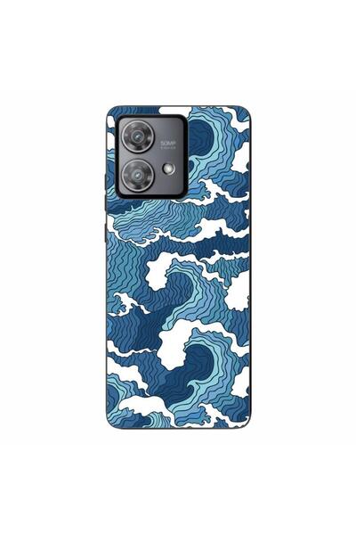 OEM Husa compatibila cu Motorola Edge 40 Neo Silicon Gel Tpu Model Crazy Waves