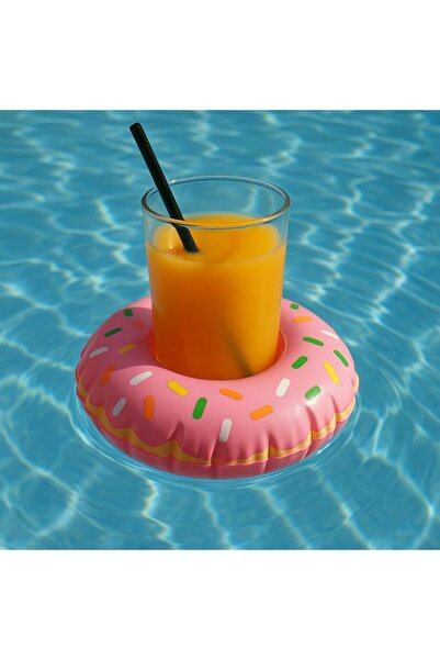 OEM Suport Gonflabil pentru Pahar, Model Donut, 22x7cm, Piscină și Mare, Acce...