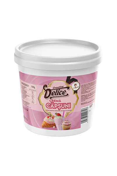 Creative Delice Delice – Cremă capsuni (1kg)