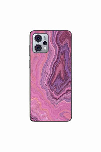 OEM Husa compatibila cu Motorola Moto G23 Silicon Gel Tpu Model Pink Quartz M...