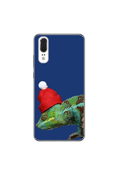 OEM Husa compatibila cu Huawei P20 Silicon Gel Tpu Model Craciun Cameleon