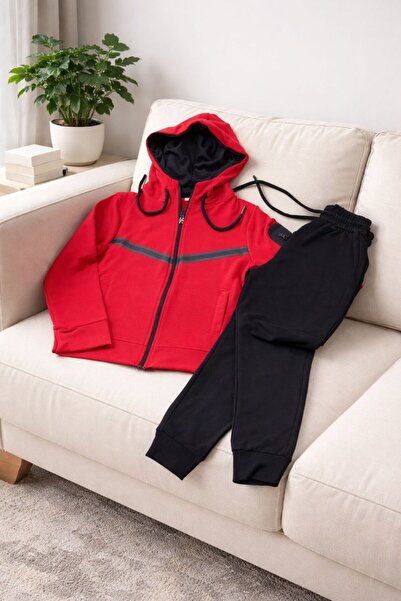 Ay Diver Fabric Hooded Track Suit Set