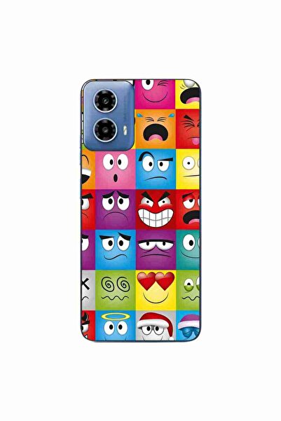 OEM Husa compatibila cu Motorola Moto G34 Silicon Gel Tpu Model Funny Faces