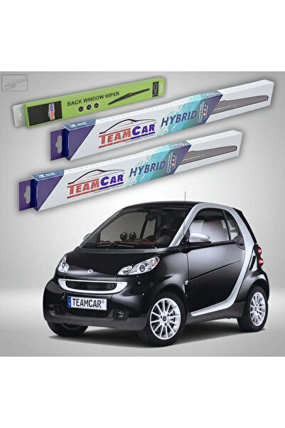 TEAMCAR Ștergătoare Smart Fortwo Coupe 451 2007-2015 |   Set hibrid față și s...