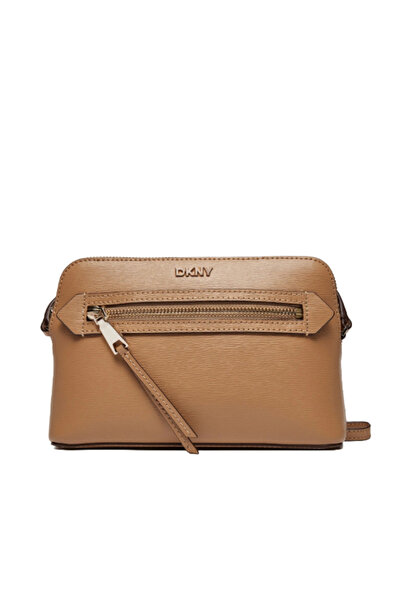 Dkny Γυναικεία Δερμάτινη Bryant Ave Τσάντα Χιαστί Ταμπά R42EKE17-CAP