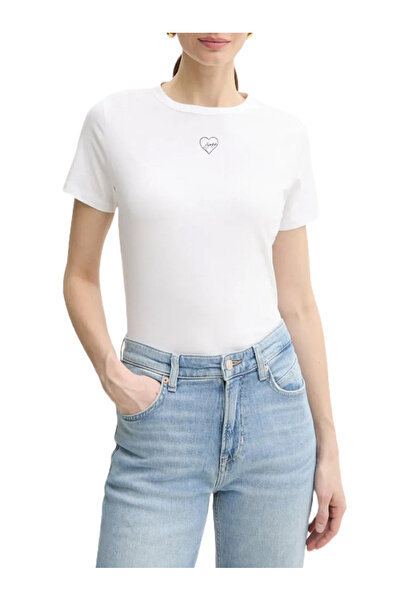 BOSS Γυναικείο C_Elogo 21 T-Shirt Λευκό 50540260-101