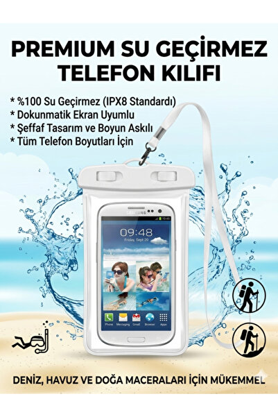 Yüksek Kalite Tüm Telefonlara Uyumlu Deni Havuz altı telefon kılıfı Su Geçirmez Telefon Kılıfı (siyah,mor , yeşil , mavi , sarı , kırmızı ,pembe , beyaz ) Renk Seçenekleri Mevcuttur