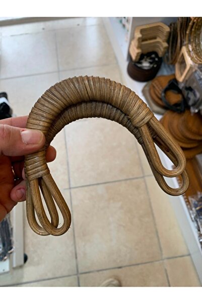 Rengarenk tuhafiye ve hobi Bambu Çanta Sapı Çift