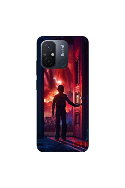 OEM Θήκη συμβατή με Xiaomi Redmi 12C από Σιλικόνη Gel TPU, Σχέδιο Stranger Th...