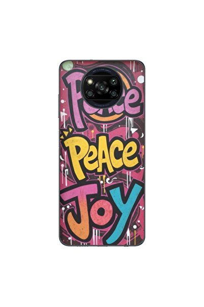 OEM Husa compatibila cu Xiaomi Poco X3 Pro Silicon Gel Tpu Model Peace and Jo...