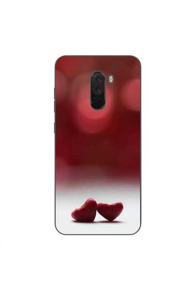 OEM Husa compatibila cu Xiaomi Pocophone F1 Silicon Gel Tpu Model Little Hearts