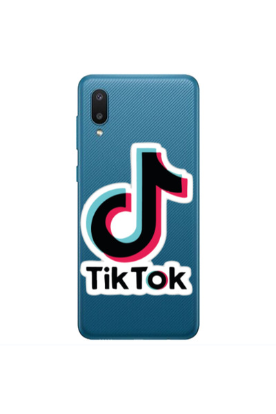 Other Samsung A02 Tik Tok Transparent Silicone TPU Θήκη