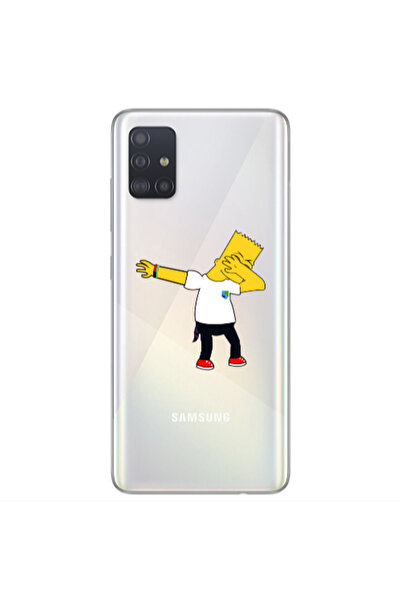 Other Samsung A51 Simpsons2 Transparent Silicone TPU Θήκη